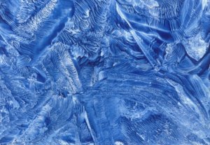 An example of monochrome wax art, The Big Blue. Click to enlarge...
