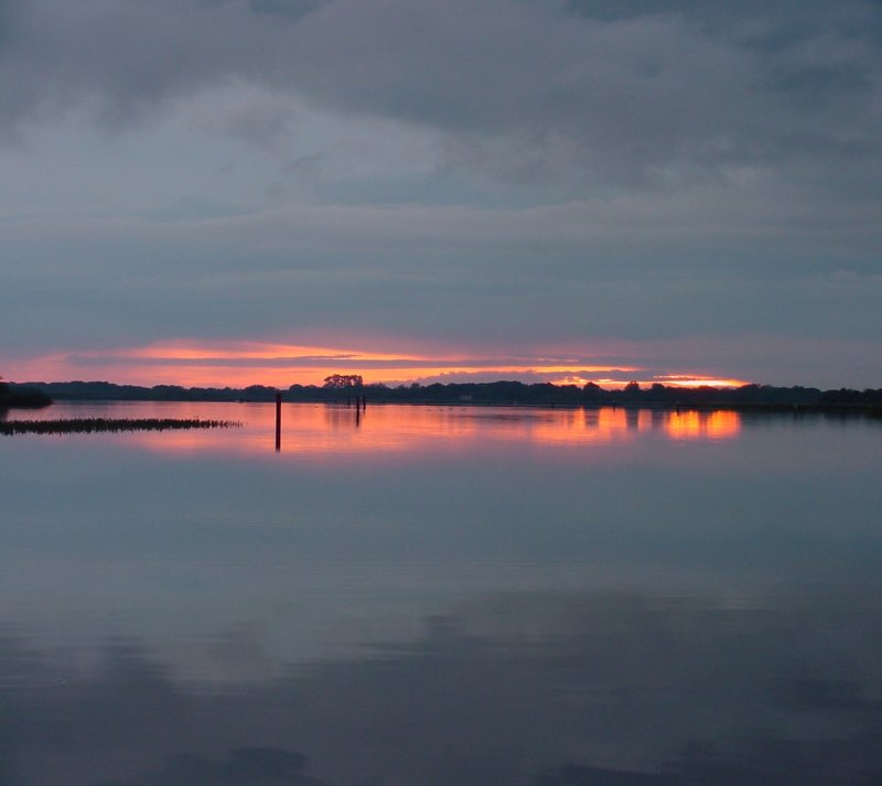 A beautiful evening in the Norfolk Broads.