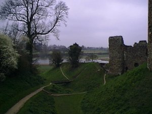 Framlingham Castle in Suffolk.