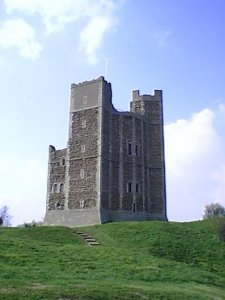 Orford Castle in Suffolk.