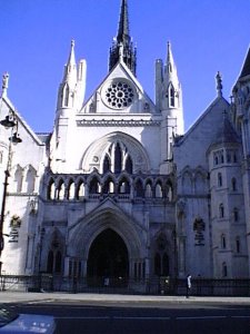 The Royal Courts of Justice, Strand, London WC1.